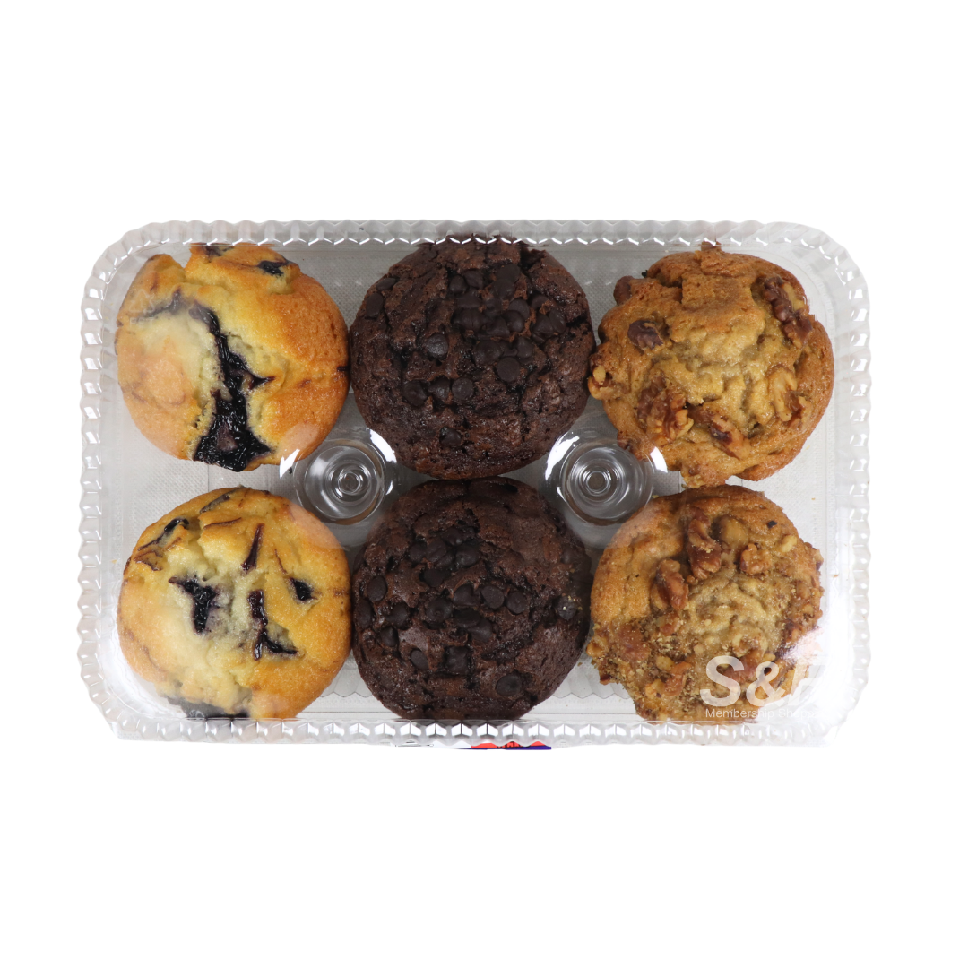 S&R Variety 3 Muffin 6 pieces